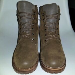 B52 By Bullboxer Devin Women's Cognac Wedge Bootie Size 11M